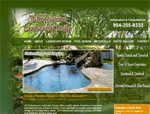 Tablet Screenshot of floridawaterfalls.com